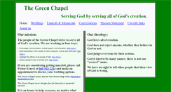 Desktop Screenshot of green-chapel.org