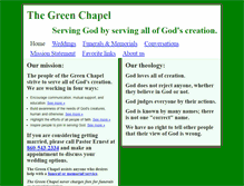 Tablet Screenshot of green-chapel.org